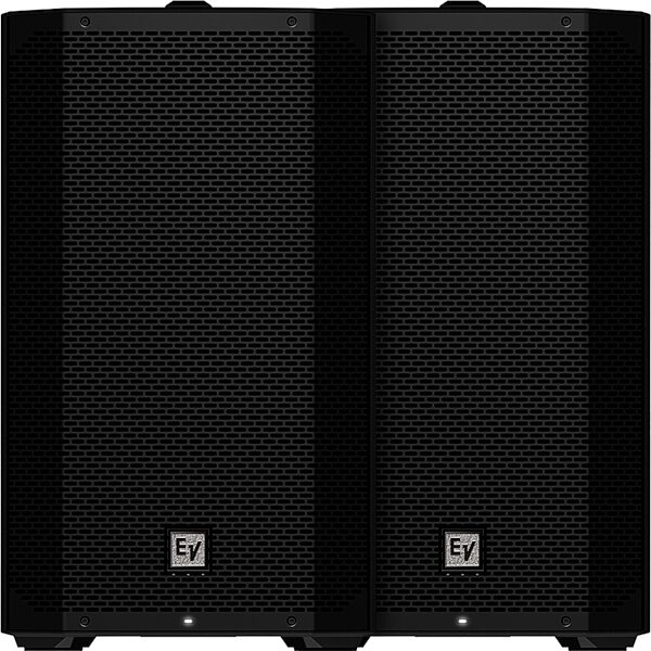 Electro-Voice EVERSE 12 Battery-Powered PA Speaker, Black, Pair, pack