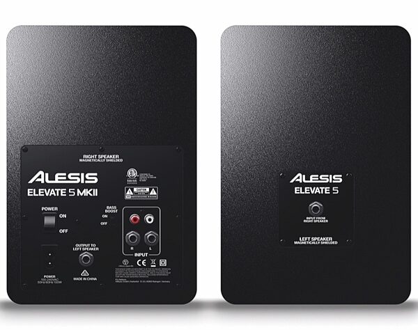 Alesis Elevate 5 MKII Active Studio Monitors, Pair, Alt