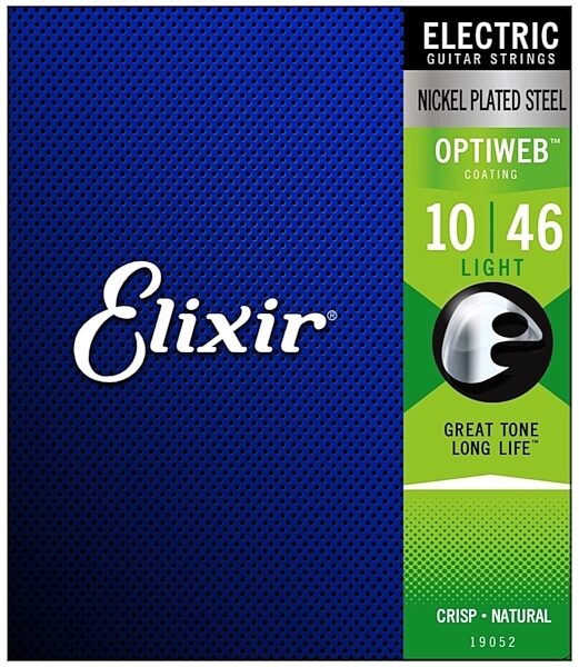 Elixir Optiweb Electric Guitar Strings, Light, Main