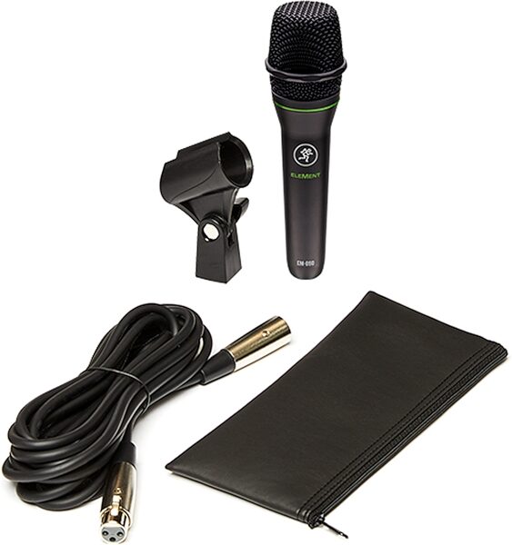 Mackie EleMent EM-89D Cardioid Dynamic Vocal Microphone, New, Action Position Back