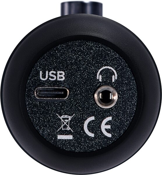 Mackie EleMent EM-USB USB Condenser Microphone, Black, Bottom
