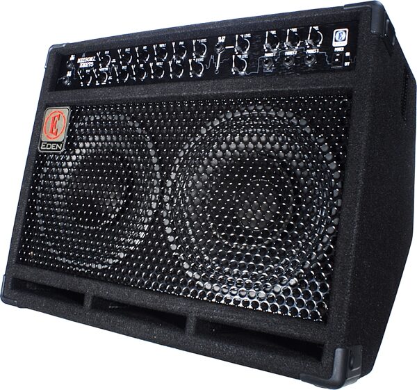 Eden EM275 Metromix Guitar Combo Amplifier (150 Watts, 2x10"), Angle 2