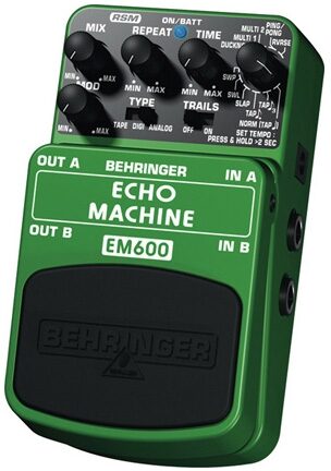 Behringer EM600 Echo Machine Pedal, Right