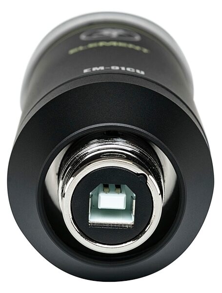Mackie EleMent EM-91CU Large-Diaphragm Condenser USB Microphone, New, ve