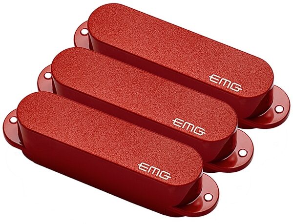 EMG SA Set Electric Guitar Pickup Set, Red, 3-Pickup Set, Set