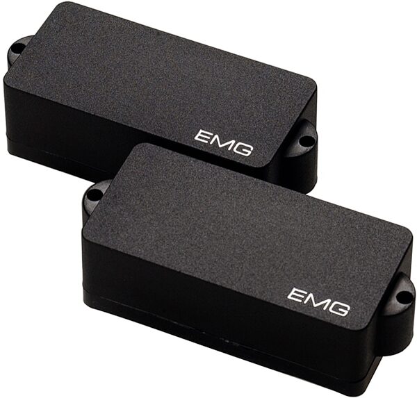 EMG P Active P Bass Guitar Pickup, Black, Main