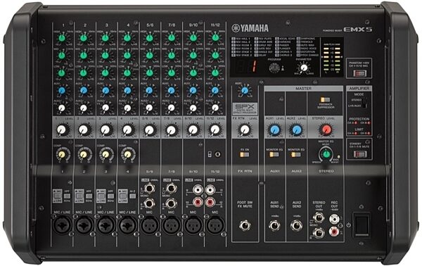 Yamaha EMX5 Powered Mixer, Customer Return, Blemished, Main