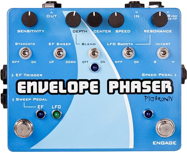 Pigtronix EP2 Envelope Phaser 2 Pedal, Main