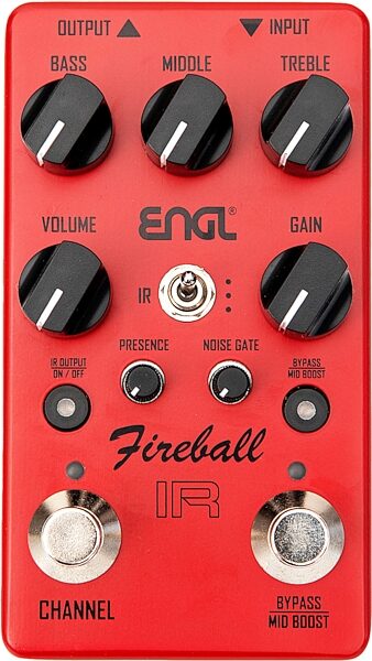 ENGL EP635 Fireball IR Preamp Pedal, New, Action Position Back