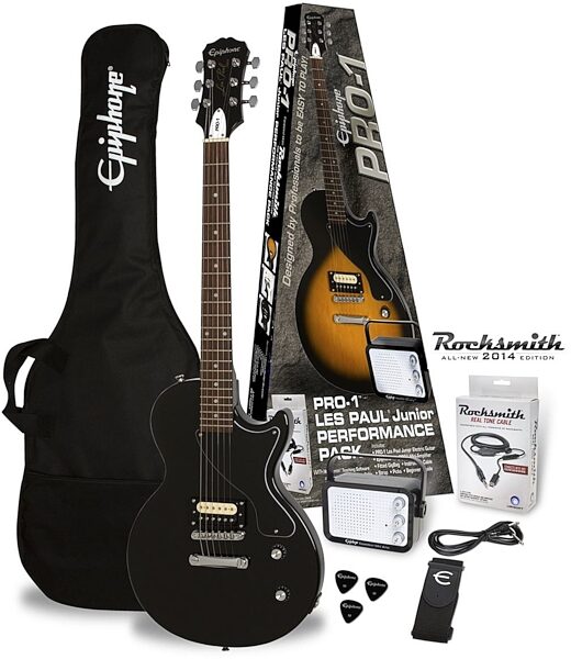 Epiphone Pro 1 Les Paul Junior Electric Guitar Package, Main