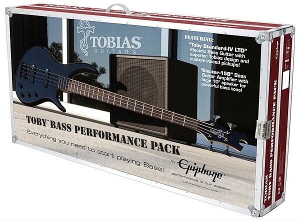 Tobias Toby Bass Guitar Performance Package, Front