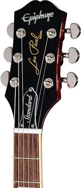 Epiphone Inspired by Gibson Les Paul Standard '60s Electric Guitar (with Gig Bag), Iced Teaburst, Action Position Back