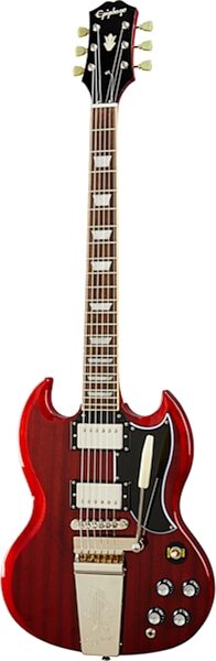 Epiphone SG Standard '61 Maestro Vibrola Electric Guitar, Action Position Back