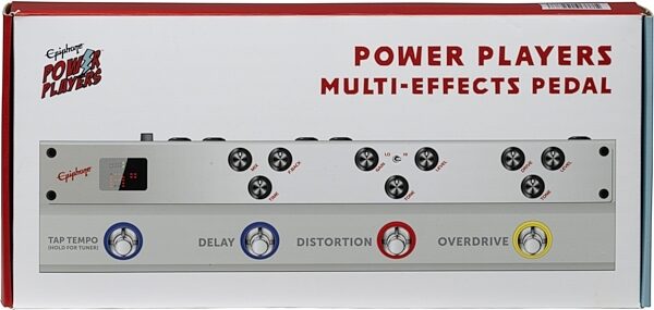Epiphone Power Players Multi-Effects Processor Pedal, New, Action Position Back
