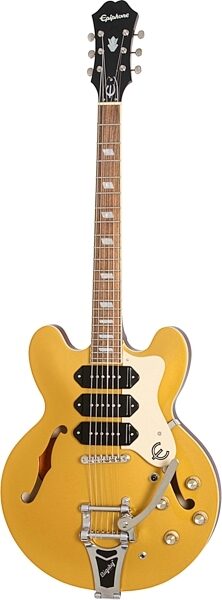Epiphone Exclusive Riviera Custom P93 Electric Guitar, Action Position Back