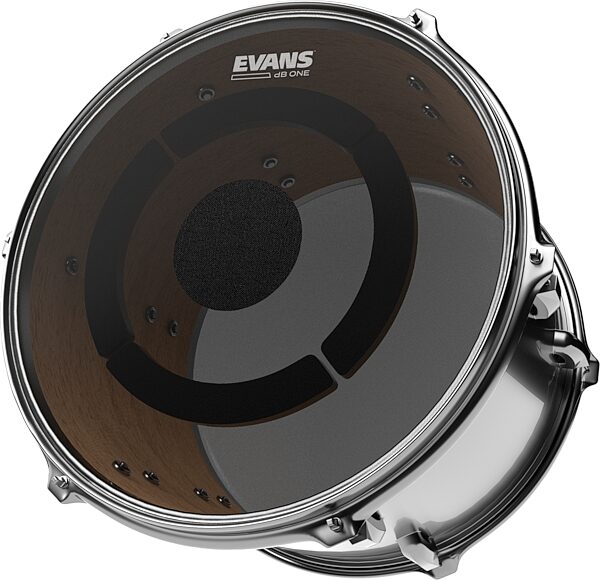 Evans dB One ShockWeave Mesh Drumhead, 10 inch, 12 inch, 14 inch, 16 inch, 22 inch, Action Position Back