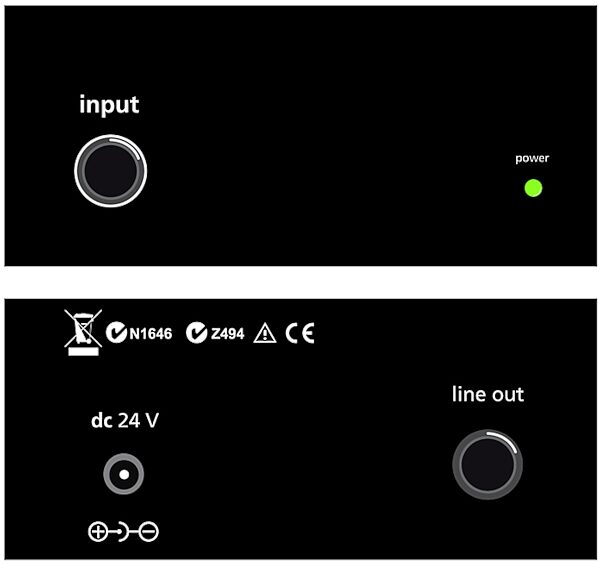 AER Dual Para EQ Parametric Equalizer, Back