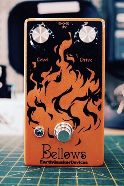 EarthQuaker Devices Bellows Fuzz Driver Pedal, glam