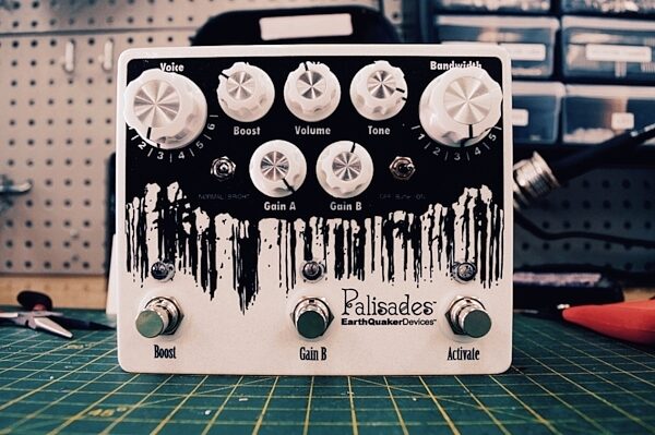 EarthQuaker Devices Palisades Overdrive Pedal, glam