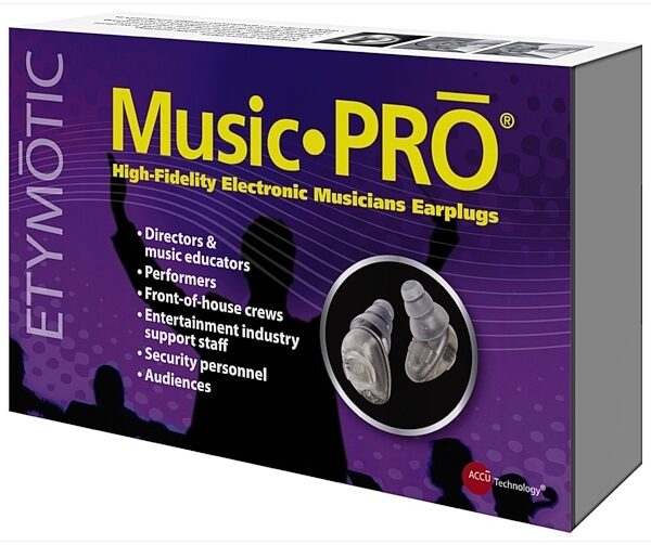 Etymotic Research MP 9-15 MusicPRO High-Fidelity Electronic Earplugs, 1 pair, Alt