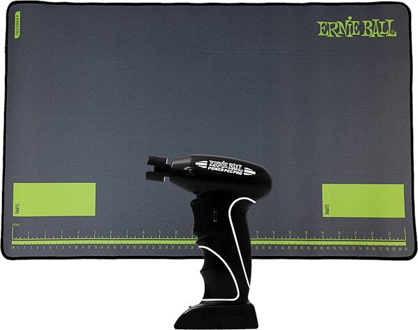 Ernie Ball Instrument Maintenance Techmat, With PowerPeg Pro, pack
