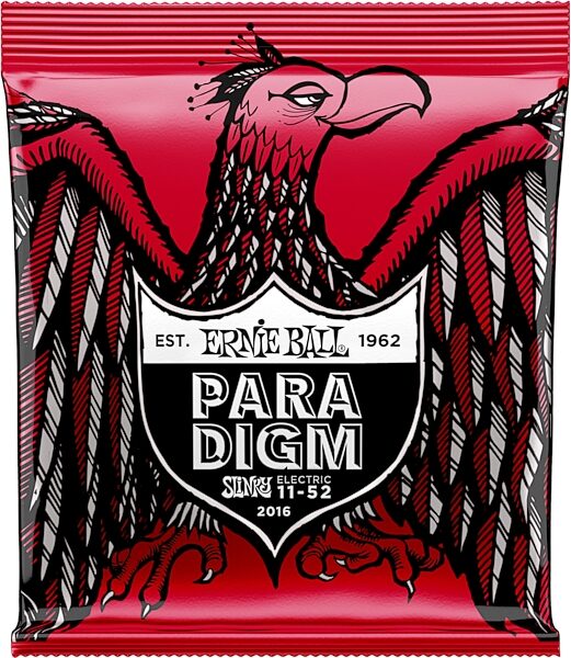 Ernie Ball Burly Slinky Paradigm Electric Guitar Strings, New, Action Position Back