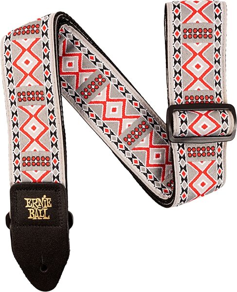 Ernie Ball Jacquard Guitar Strap, Casino Couture, Action Position Back