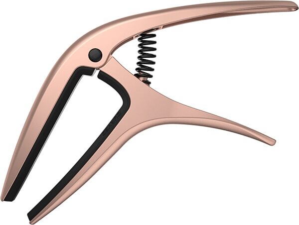 Ernie Ball Axis Capo, Rose Gold, Action Position Back
