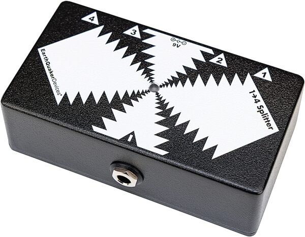 EarthQuaker Devices One to Four Splitter, New, Action Position Back
