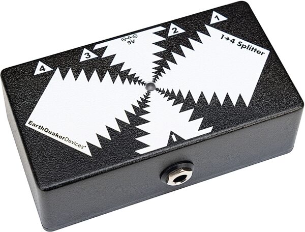 EarthQuaker Devices One to Four Splitter, New, Action Position Back