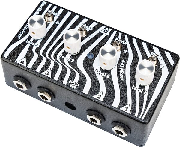 EarthQuaker Devices Four to One Mixer Utility Pedal, New, Action Position Back