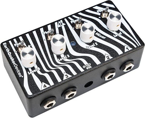 EarthQuaker Devices Four to One Mixer Utility Pedal, New, Action Position Back