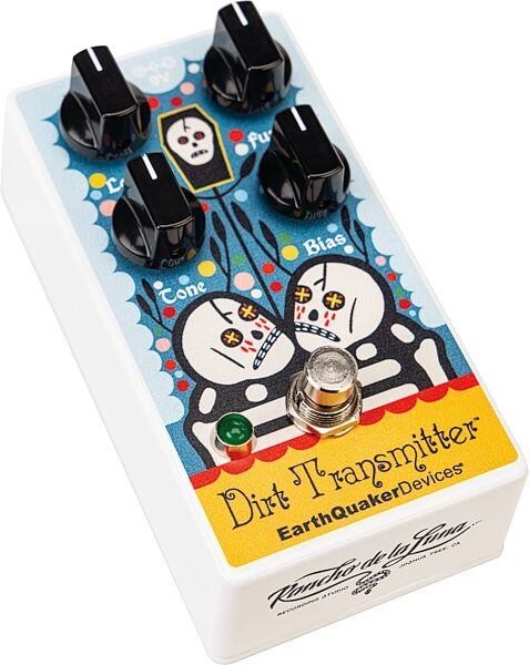 EarthQuaker Devices Dirt Transmitter V2 Rancho De La Luna Edition Pedal, New, Action Position Back