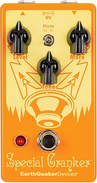 EarthQuaker Devices Special Cranker Overdrive Pedal, New, Action Position Back