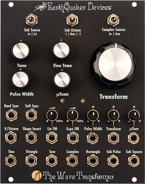 EarthQuaker Devices The Wave Transformer Eurorack Module, New, Action Position Back