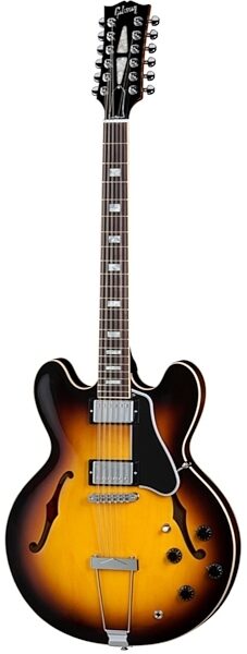 Gibson ES-335 Electric Guitar, 12-String (with Case), Vintage Sunburst