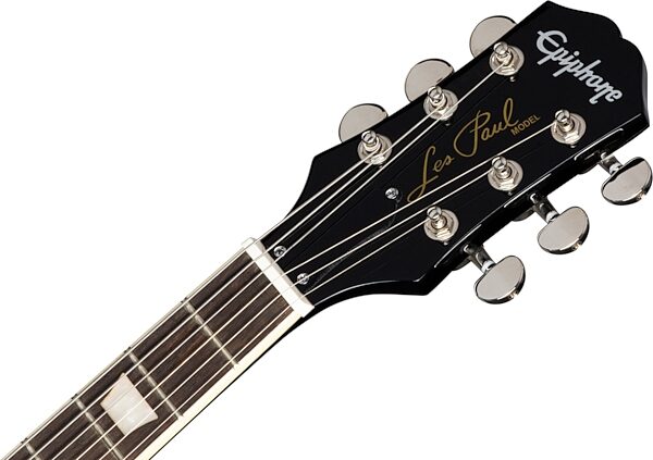 Epiphone Power Player Les Paul Electric Guitar (with Gig Bag), Action Position Headstock