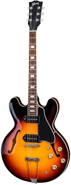 Gibson 2018 ES-330 Hollowbody Electric Guitar (with Case), Sunset Burst