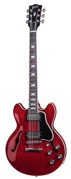 Gibson 2015 ES-339 Electric Guitar (with Case), Faded Cherry Angle