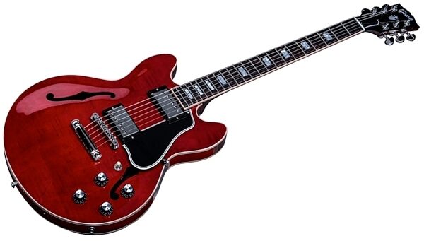 Gibson 2015 ES-339 Electric Guitar (with Case), Faded Cherry Closeup