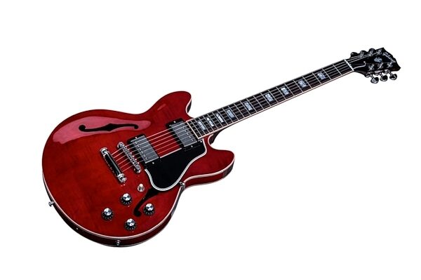 Gibson 2016 ES-339 Electric Guitar (with Case), Faded Cherry Closeup