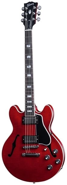 Gibson 2016 ES-339 Satin Electric Guitar (with Case), Cherry Front