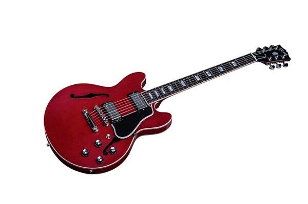 Gibson 2016 ES-339 Satin Electric Guitar (with Case), Cherry Closeup