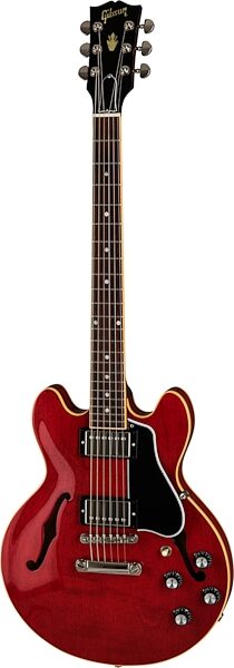 Gibson 2019 ES-339 Gloss Semi-Hollowbody Electric Guitar (with Case), Action Position Back