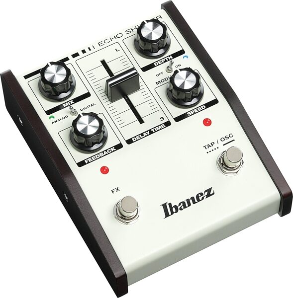 Ibanez Echo Shifter 3 Delay Pedal, Angled Front