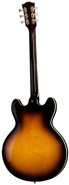 Gibson 1964 ES-345TD Electric Guitar (with Case), Historic Burst - Back Angle