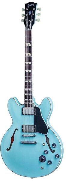 Gibson 2016 Limited Edition 1964 ES-345 VOS Electric Guitar (with Case), Sea Foam Green Front