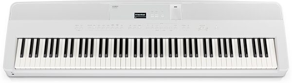 Kawai ES520 Digital Piano, White, Action Position Back