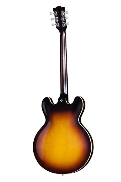 Gibson 2016 1958 ES-335 VOS Electric Guitar (with Case), 58 Burst Back Angle