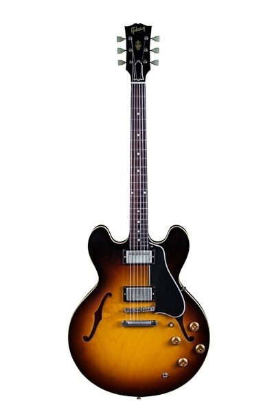 Gibson 2016 1958 ES-335 VOS Electric Guitar (with Case), 58 Burst